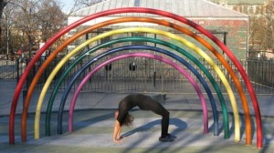 Yoga Pose Outdoors