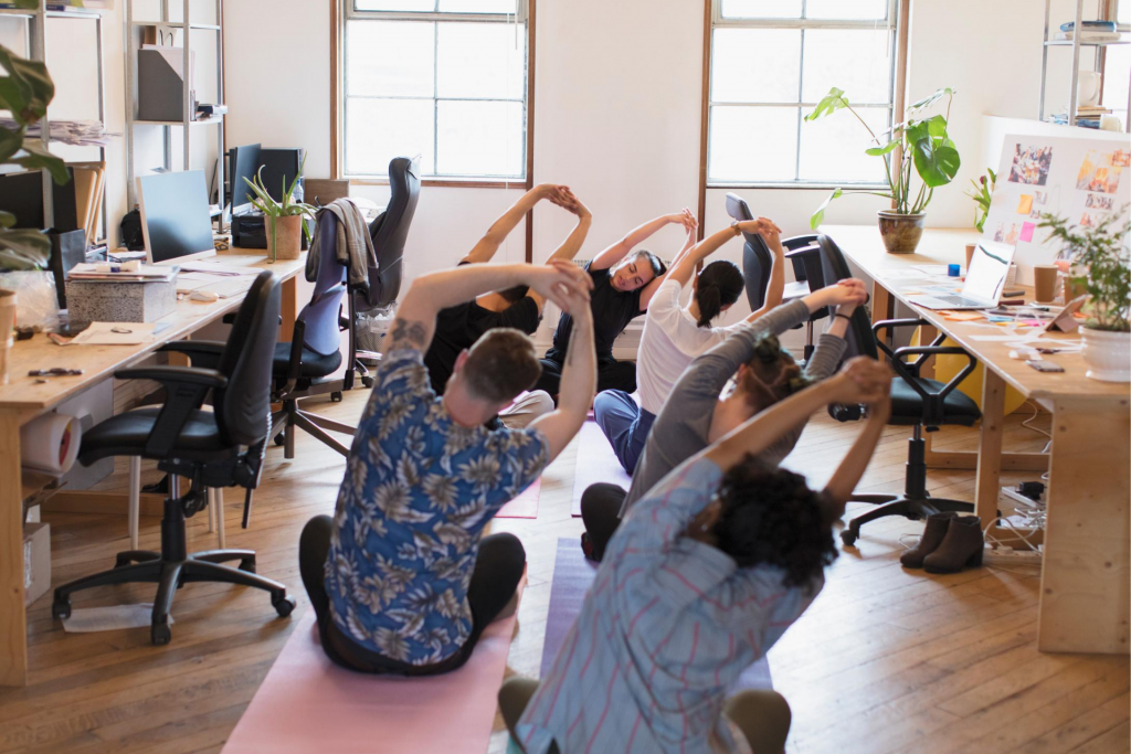 Why (and How) to Incorporate an On-Site Office Yoga Program