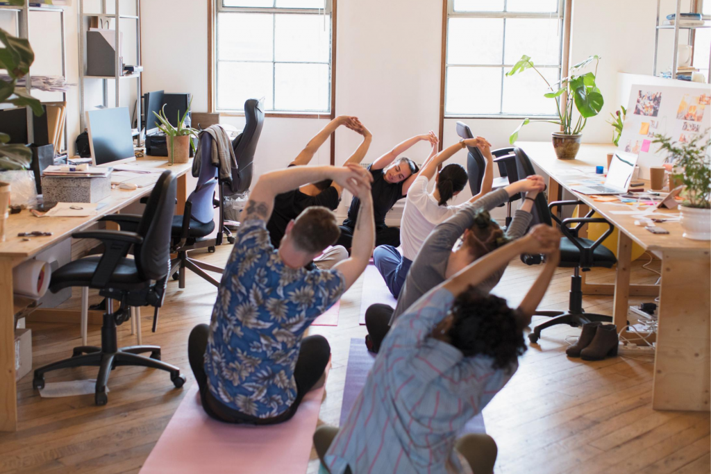 Corporate Yoga Classes & Yoga At Work